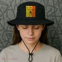 Honey Periodic Table Elements Beekeeper Retro Apiarist Bucket Hat thumb 3