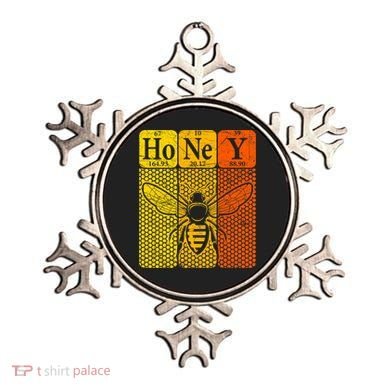 Honey Periodic Table Elements Beekeeper Retro Apiarist Ornament