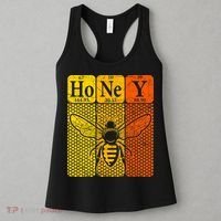 Honey Periodic Table Elements Beekeeper Retro Apiarist Women's Tank Top thumb 3