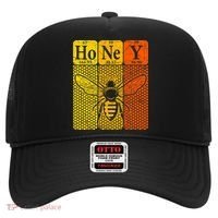 Honey Periodic Table Elements Beekeeper Retro Apiarist Hat thumb 0