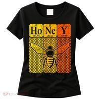 Honey Periodic Table Elements Beekeeper Retro Apiarist Women's T-Shirt thumb 0