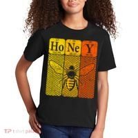 Honey Periodic Table Elements Beekeeper Retro Apiarist Kids T-Shirt thumb 2