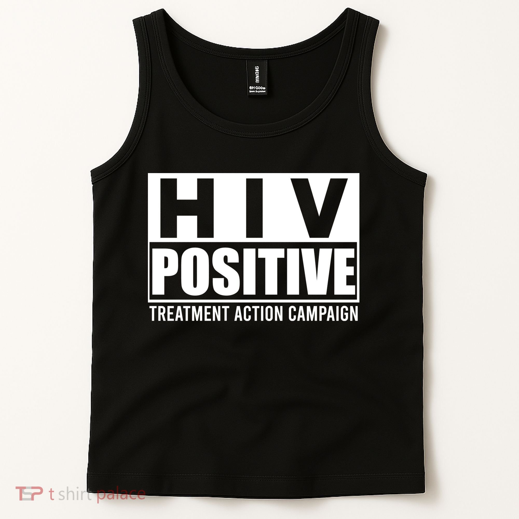 Hiv Positive Treatment Action Campaign Tank Top