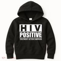 Hiv Positive Treatment Action Campaign Kids Hoodie thumb 0