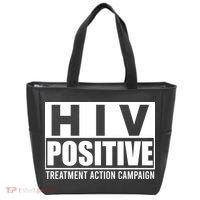 Hiv Positive Treatment Action Campaign Tote Bag thumb 0