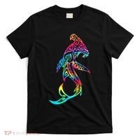 Hawaii Polynesian Tribal Hammerhead Shark Aloha Ocean T-Shirt thumb 0