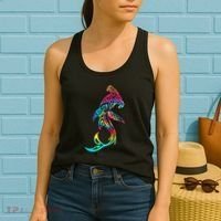 Hawaii Polynesian Tribal Hammerhead Shark Aloha Ocean Women's Tank Top thumb 2