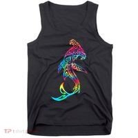 Hawaii Polynesian Tribal Hammerhead Shark Aloha Ocean Tank Top thumb 0