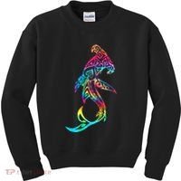 Hawaii Polynesian Tribal Hammerhead Shark Aloha Ocean Kids Sweatshirt thumb 0