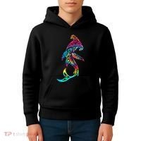 Hawaii Polynesian Tribal Hammerhead Shark Aloha Ocean Kids Hoodie thumb 4
