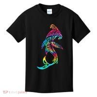 Hawaii Polynesian Tribal Hammerhead Shark Aloha Ocean Kids T-Shirt thumb 0