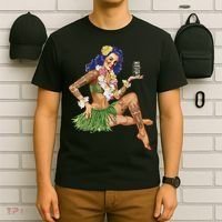 Hawaiian Pin Up T-Shirt thumb 6