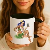 Hawaiian Pin Up Coffee Mug thumb 3