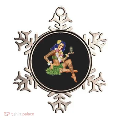 Hawaiian Pin Up Ornament