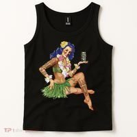Hawaiian Pin Up Tank Top thumb 2