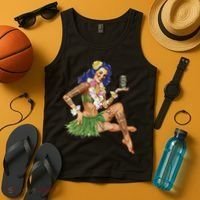 Hawaiian Pin Up Tank Top thumb 4