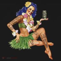 Hawaiian Pin Up Tank Top thumb 6