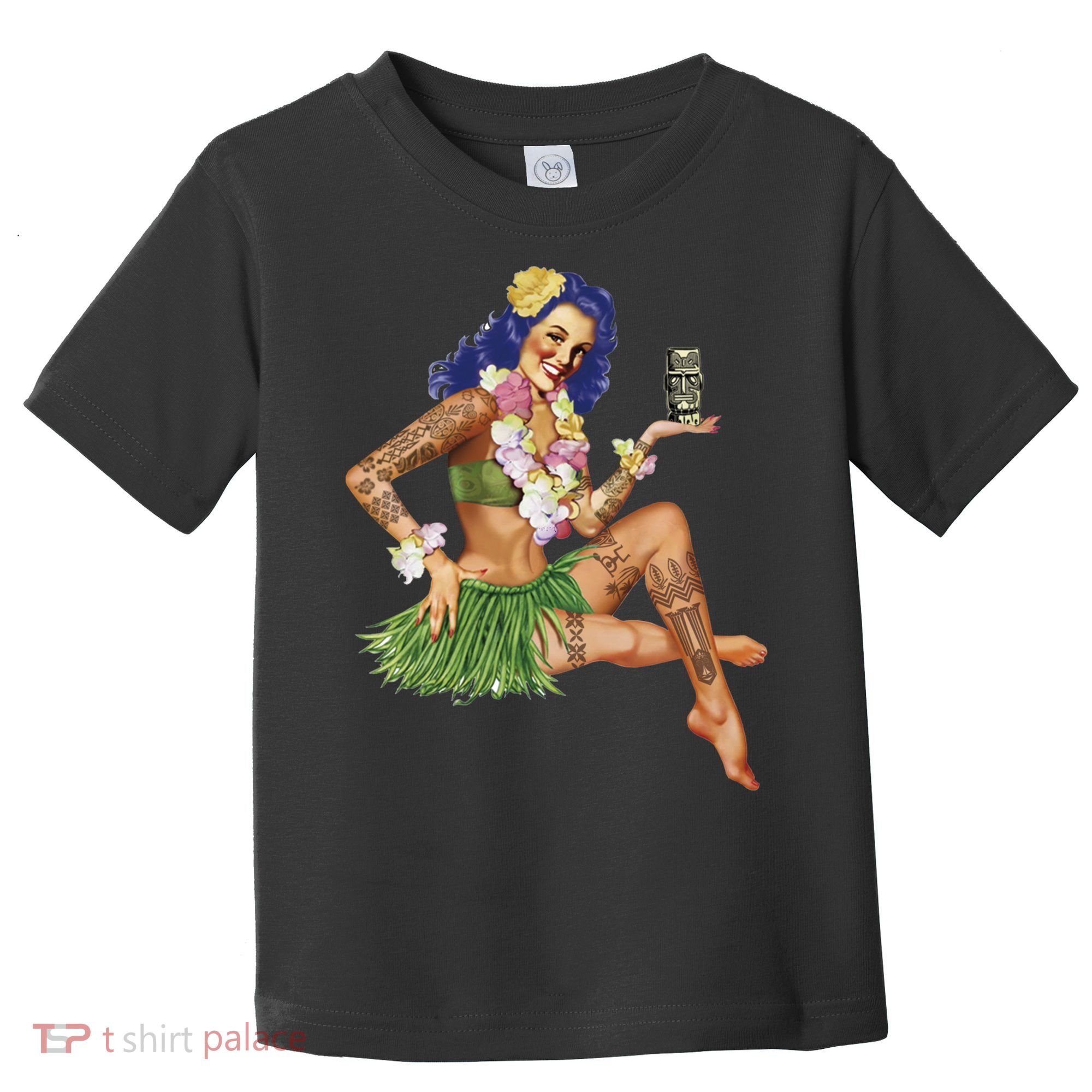 Hawaiian Pin Up Toddler T-Shirt