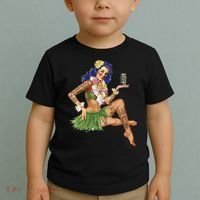 Hawaiian Pin Up Toddler T-Shirt thumb 2