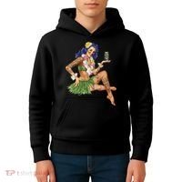 Hawaiian Pin Up Kids Hoodie thumb 4