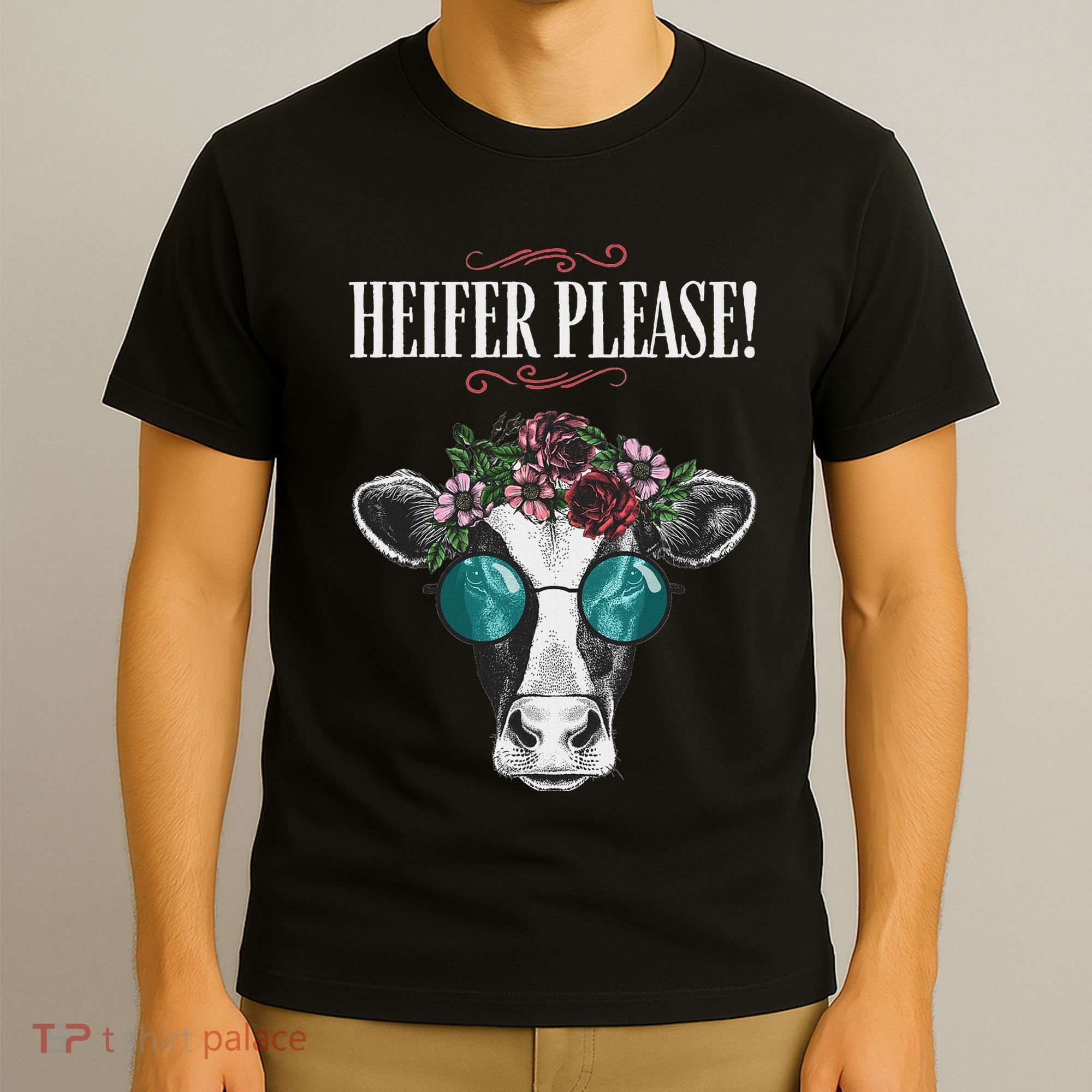 Heifer Please Vintage Country Sayings Heifer T-Shirt