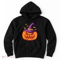 Halloween Pumpkin Witch Hoodie thumb 0