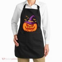 Halloween Pumpkin Witch Apron thumb 2