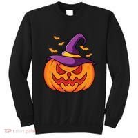 Halloween Pumpkin Witch Sweatshirt thumb 0