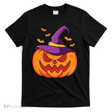 Halloween Pumpkin Witch T-Shirt
