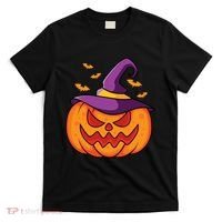 Halloween Pumpkin Witch T-Shirt thumb 0