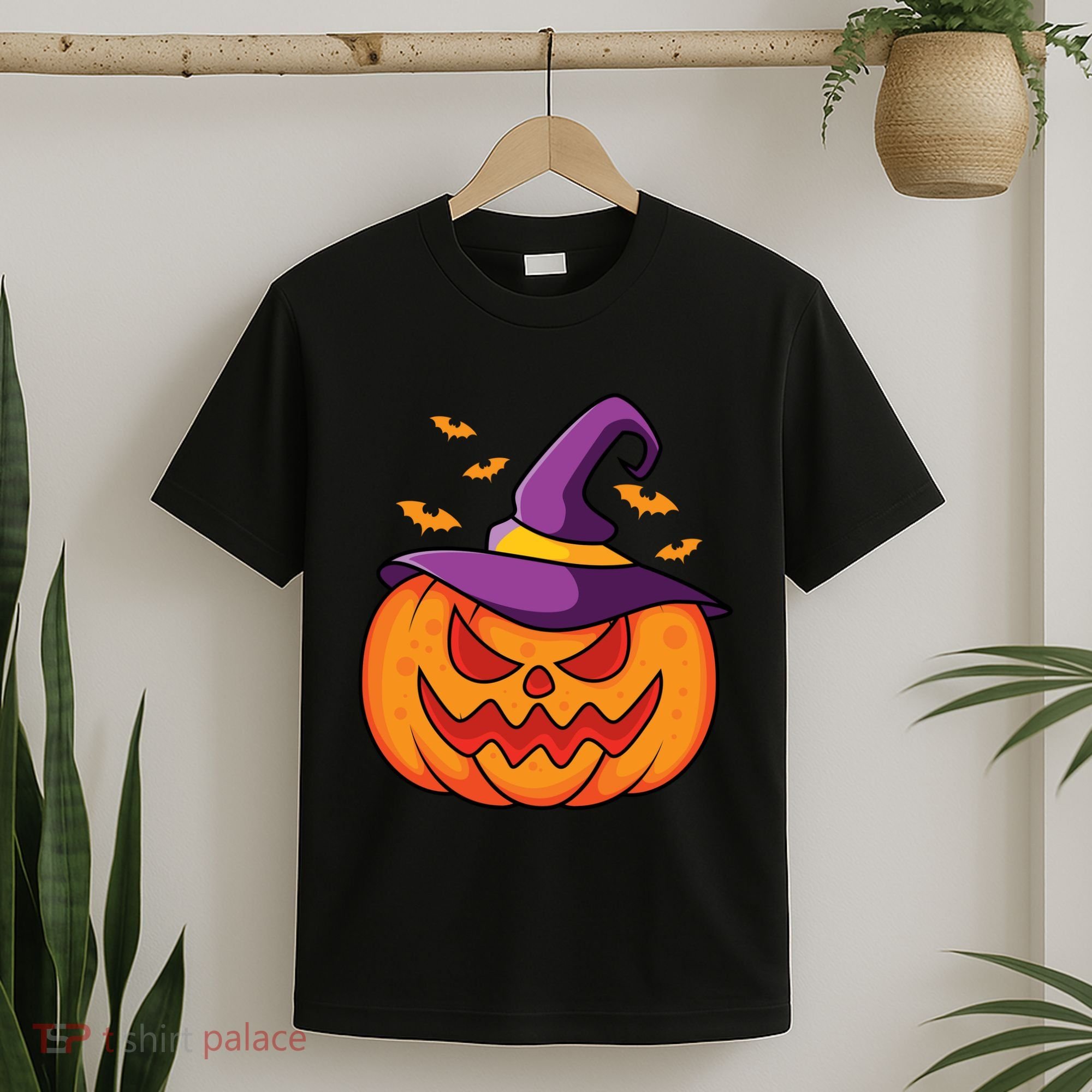 Halloween Pumpkin Witch T-Shirt