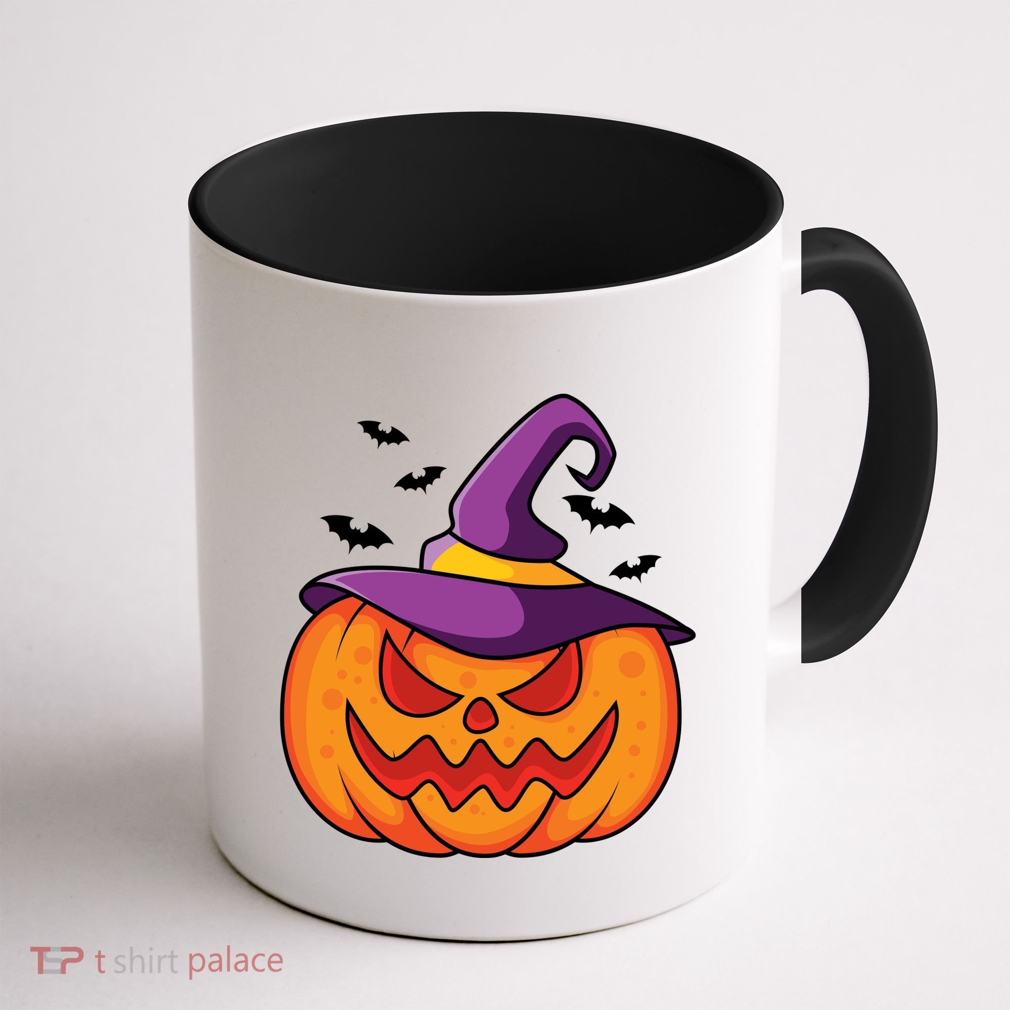 Halloween Pumpkin Witch Coffee Mug