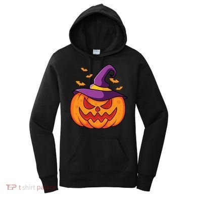 Halloween Pumpkin Witch Women's Hoodie