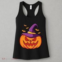 Halloween Pumpkin Witch Women's Tank Top thumb 3