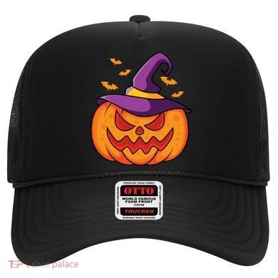 Halloween Pumpkin Witch Hat
