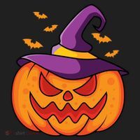 Halloween Pumpkin Witch Hat thumb 2