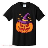 Halloween Pumpkin Witch Kids T-Shirt thumb 0
