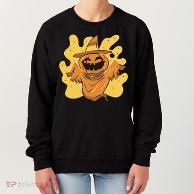 Halloween Pumpkin Witch Women's Sweatshirt