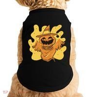 Halloween Pumpkin Witch Doggie Tank thumb 0