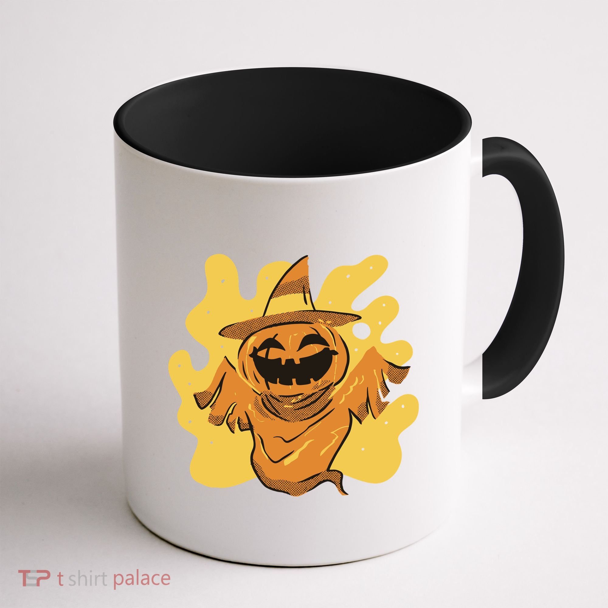 Halloween Pumpkin Witch Coffee Mug