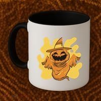 Halloween Pumpkin Witch Coffee Mug thumb 2