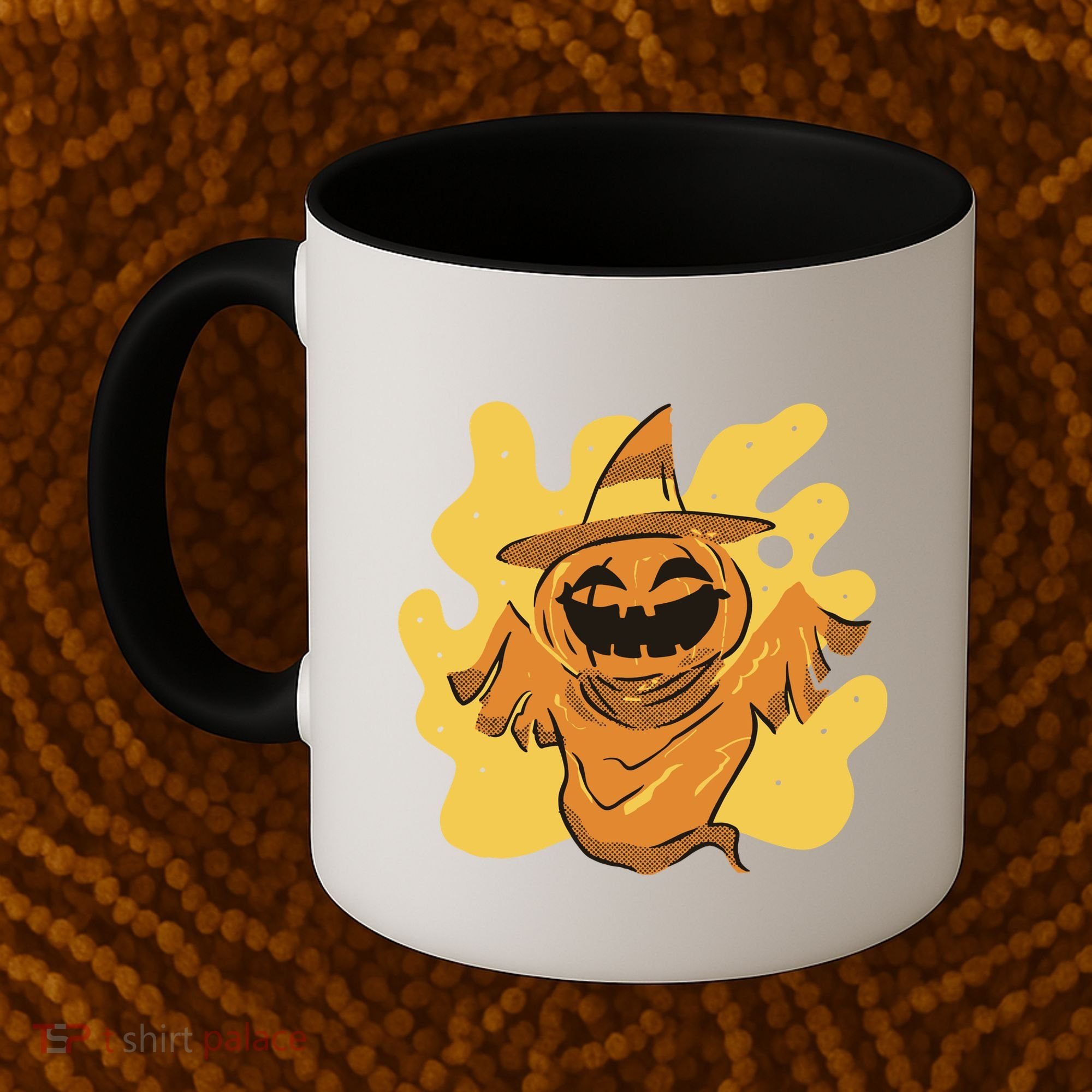 Halloween Pumpkin Witch Coffee Mug