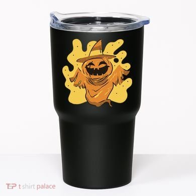 Halloween Pumpkin Witch Tumbler