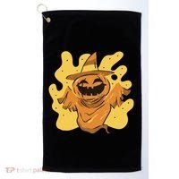 Halloween Pumpkin Witch Golf Towel thumb 0