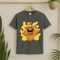 Halloween Pumpkin Witch T-Shirt thumb 2