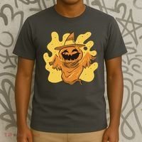 Halloween Pumpkin Witch T-Shirt thumb 3