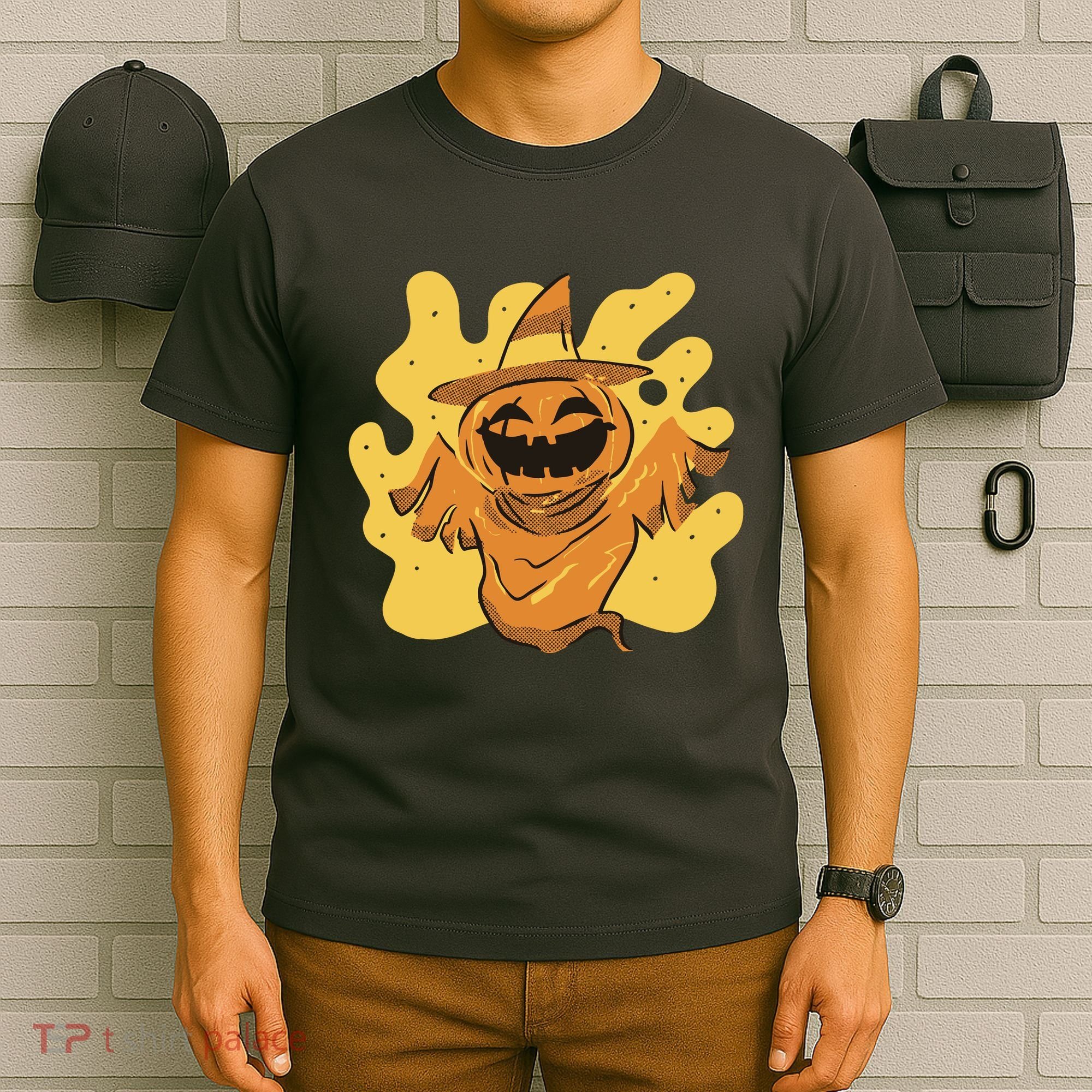 Halloween Pumpkin Witch T-Shirt
