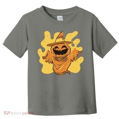 Halloween Pumpkin Witch Toddler T-Shirt