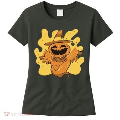Halloween Pumpkin Witch Women's T-Shirt