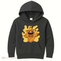 Halloween Pumpkin Witch Kids Hoodie thumb 0